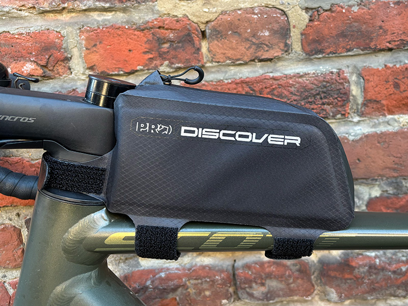 La sacoche top tube Pro pour le vélo-taff