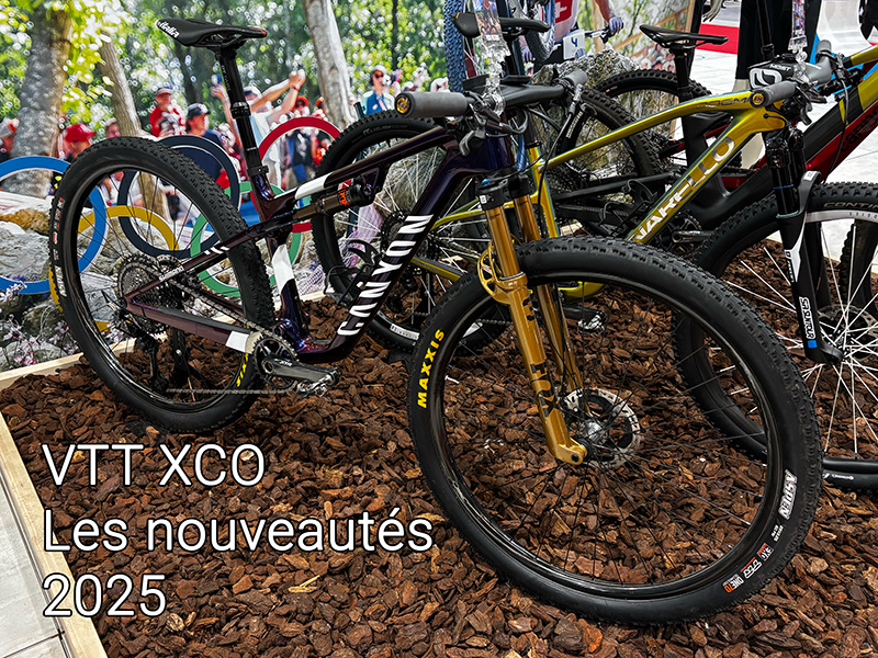 Les nouveautés 2025 dans le VTT XCO