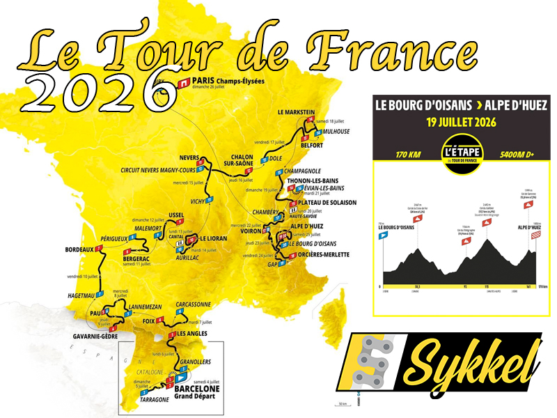 Tour de France 2026 : un parcours en crescendo jusqu’à L’Alpe d’Huez