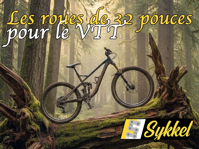 Les roues de 32 pouces pour le VTT