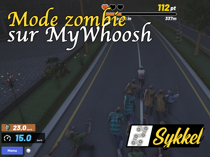 MyWhoosh lance le mode Zombie : une révolution pour l’entraînement indoor à Halloween