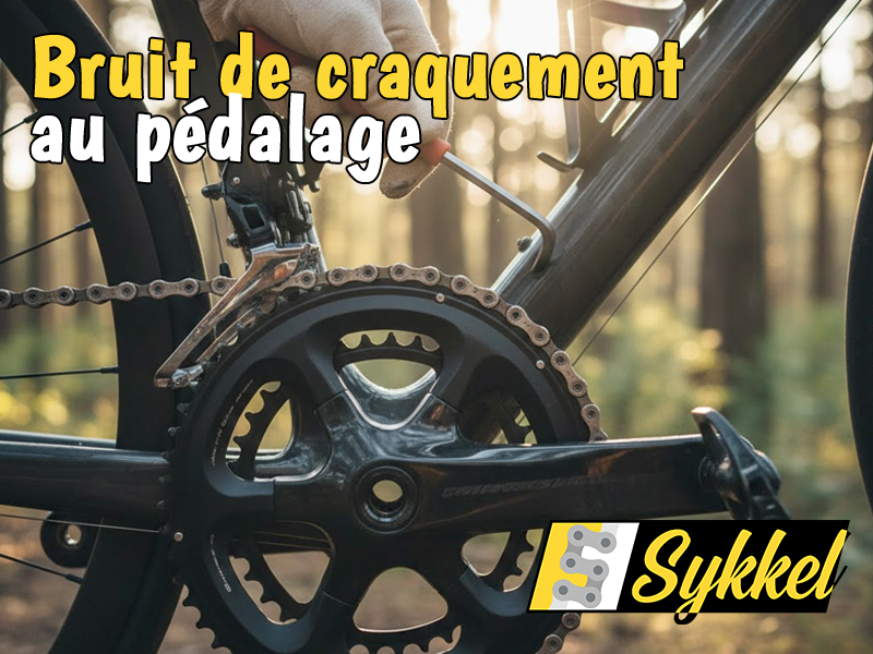 Bruit de craquement au pédalage : 4 vérifications simples à faire avant d&rsquo;aller chez le mécano